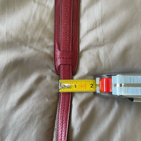 COACH PARK LEATHER CARRYALL (RED) (#F23268) - Picture 8 of 8